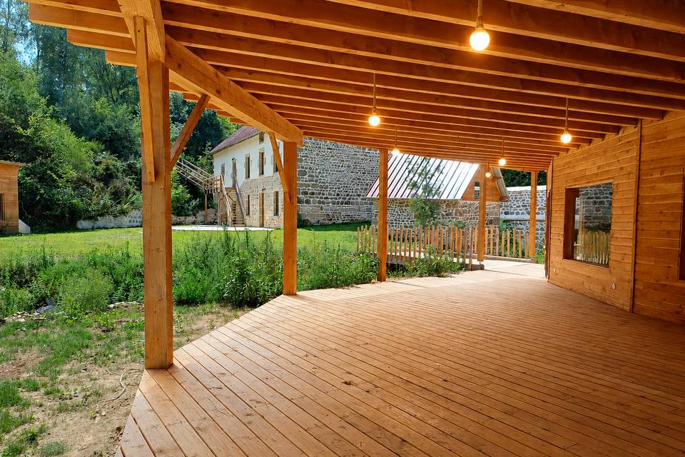 Domaine de Valrioux - Terrasse