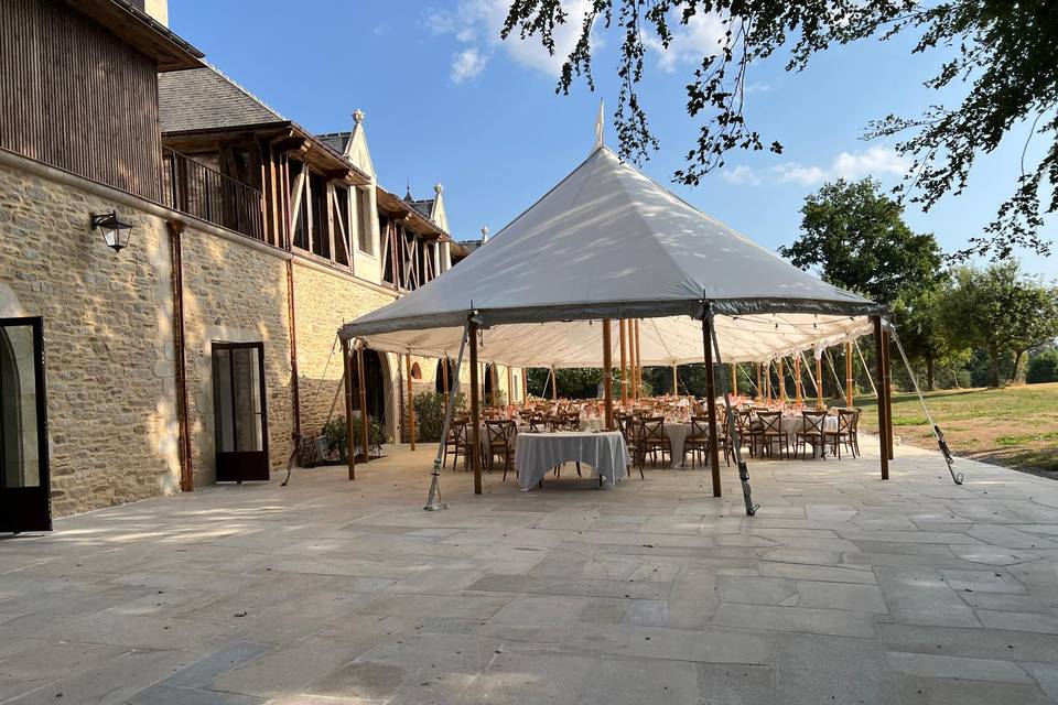 Le manoir et sa silhouette