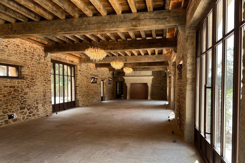 La salle des gardes du Manoir