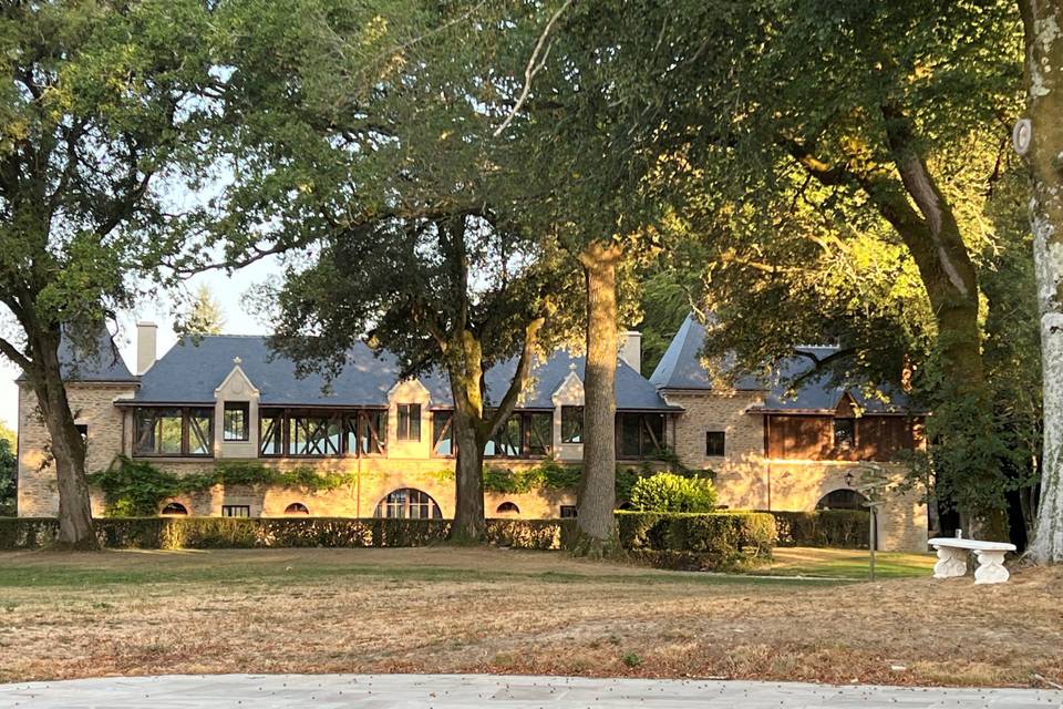 Le manoir le matin