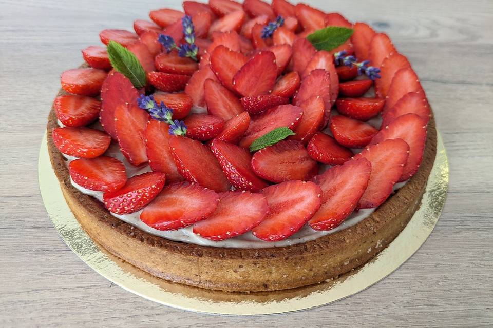 Tarte aux fraises