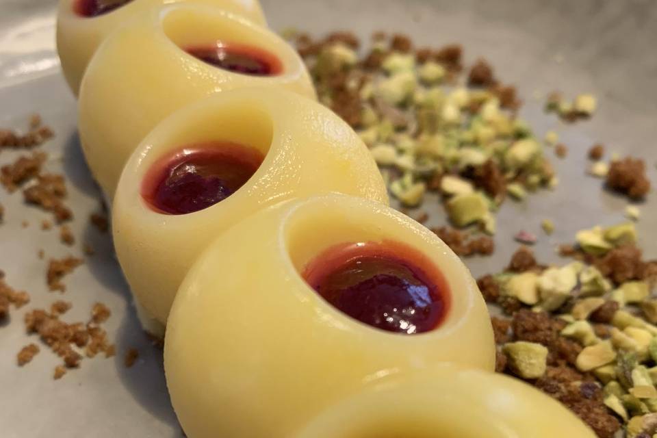 Tarte citron déstructurée