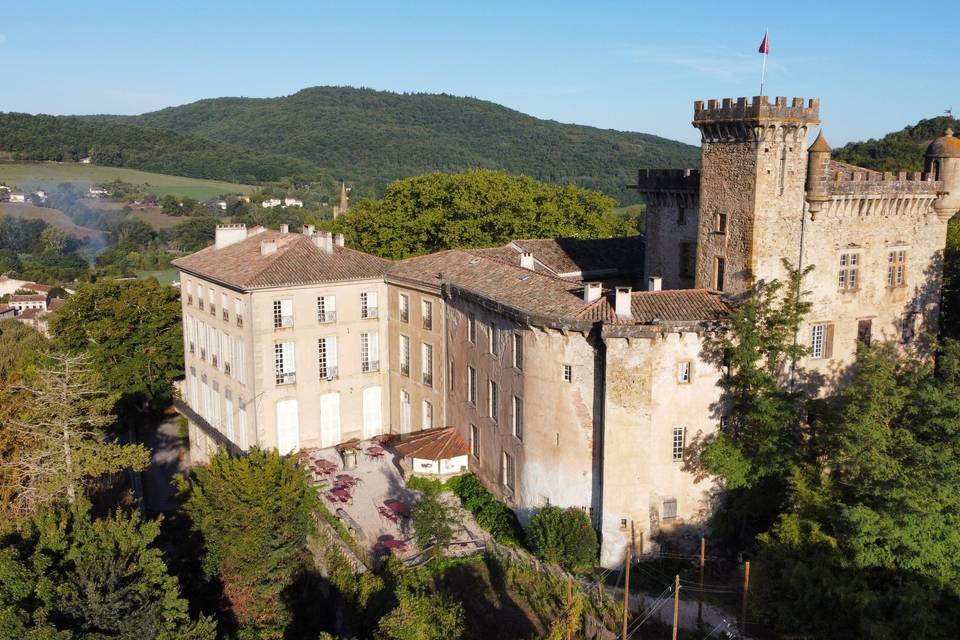 La château et son parc