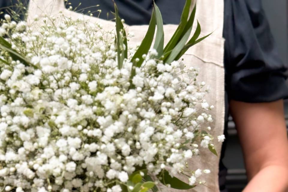 Bouquet de mariée tout gypso