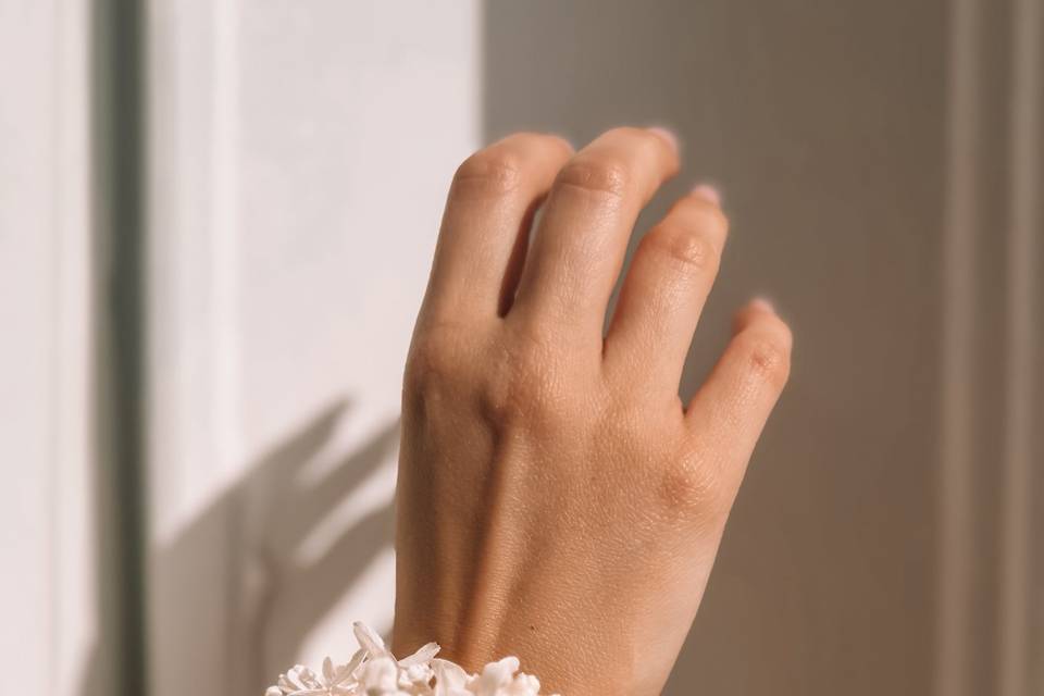 Bracelet hortensias