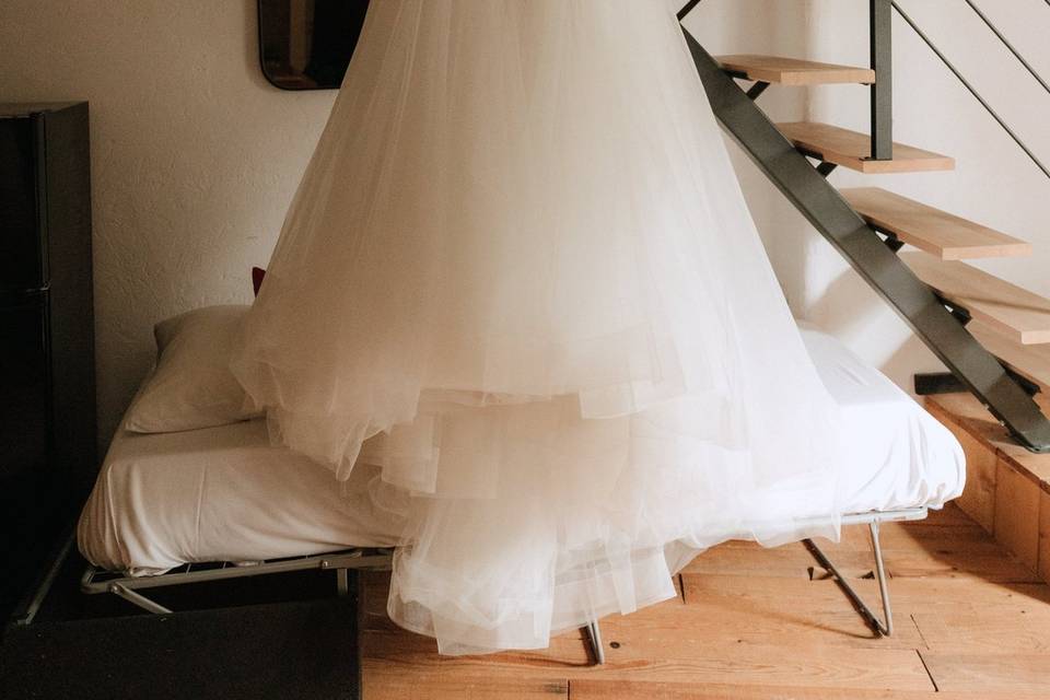 Robe de la mariée