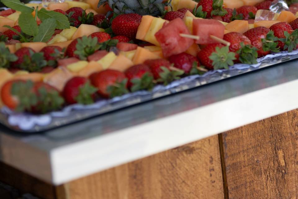 Brochette de fruit