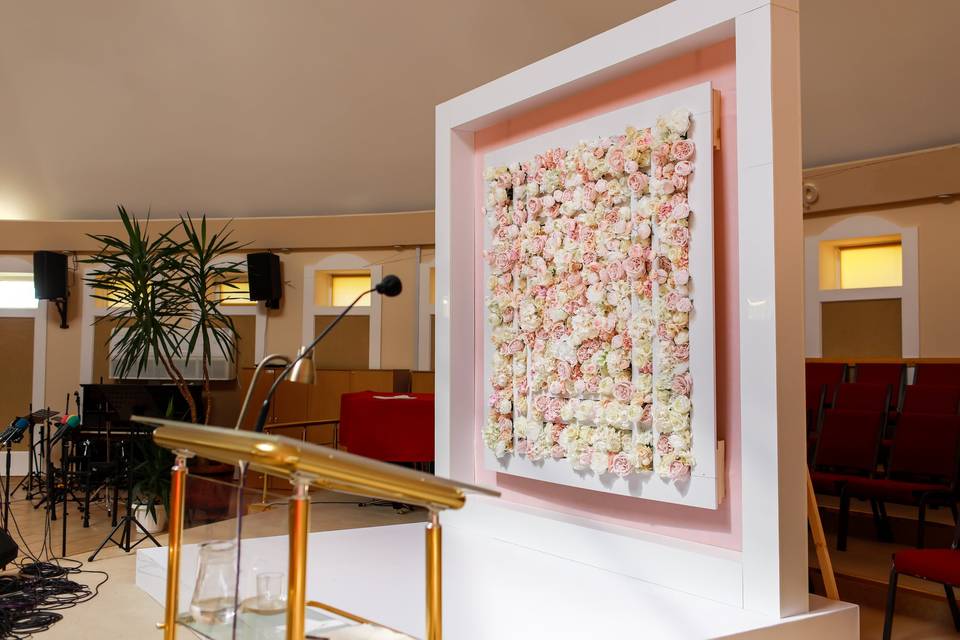 Mur floral
