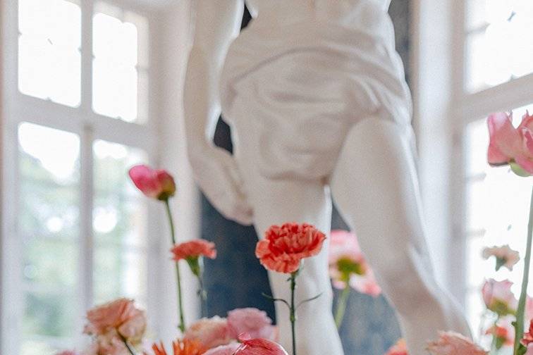 Mariage coloré chic