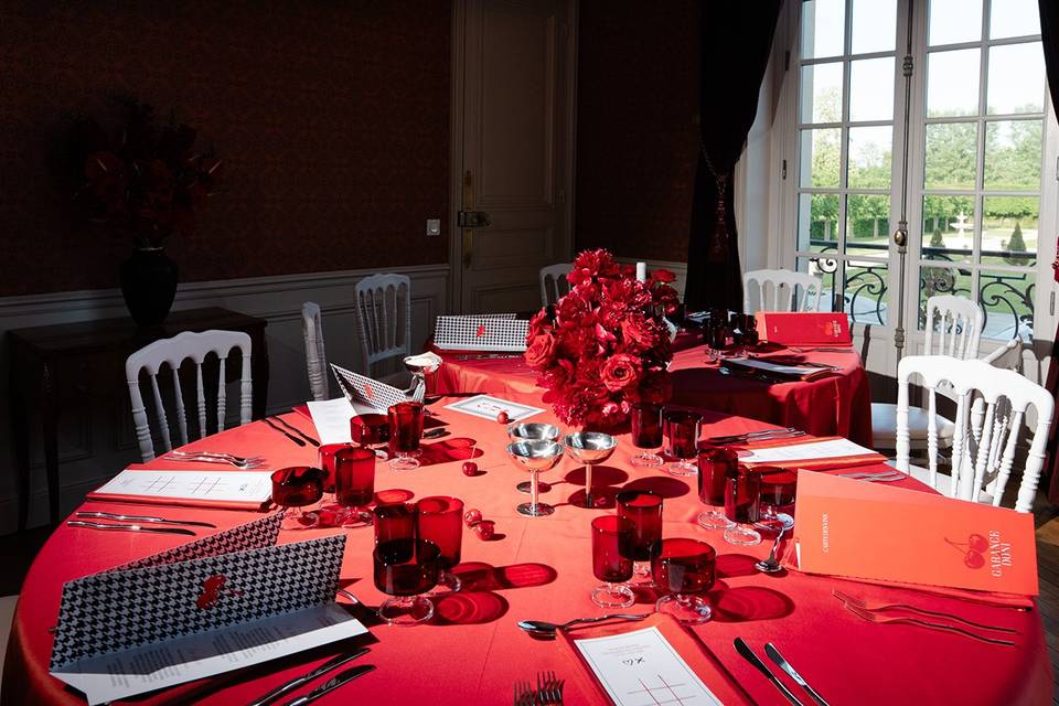 Mariage rouge couture