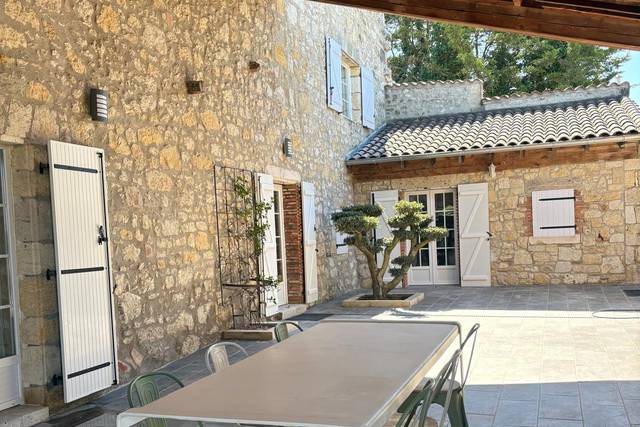 Terrasse pour réception