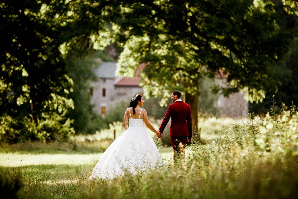 Shooting portrait des mariés