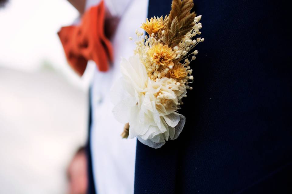 Boutonnière du marié