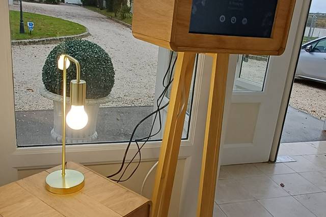 Woodybird borne en bois