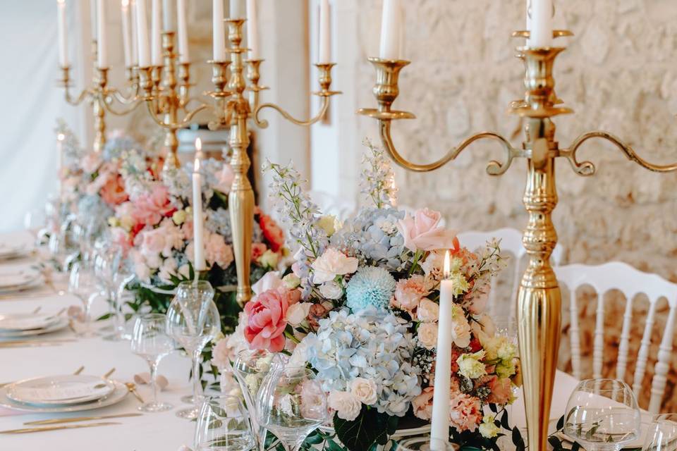 Table d'honneur Bridgerton