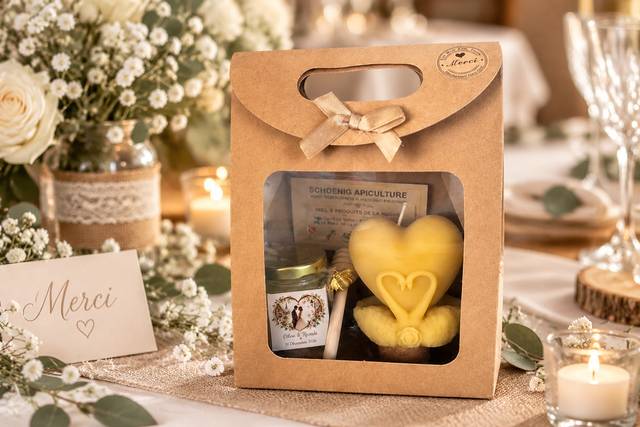 Coffret cadeau invité mariage