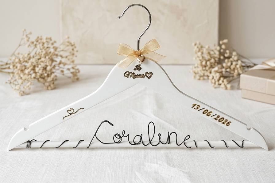 Ceintre mariée personnalisé
