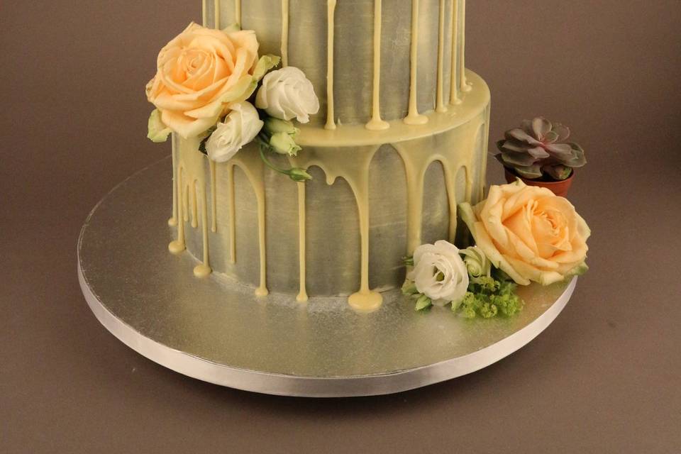 Wedding Cake by Crazy Cake