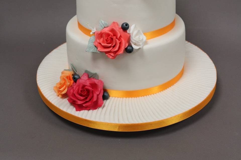 Wedding Cake by Crazy Cake