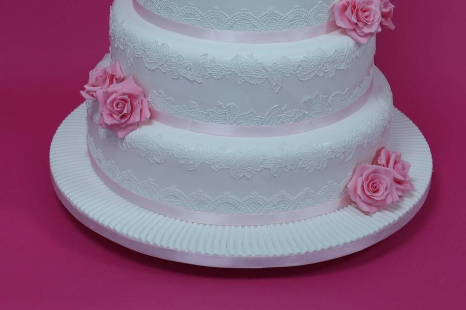 Wedding Cake by Crazy Cake