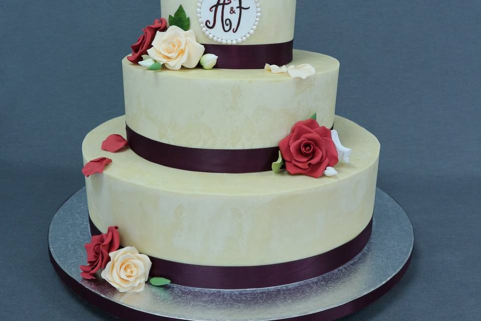 Wedding Cake by Crazy Cake