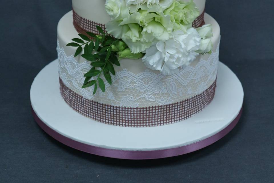 Wedding Cake by Crazy Cake