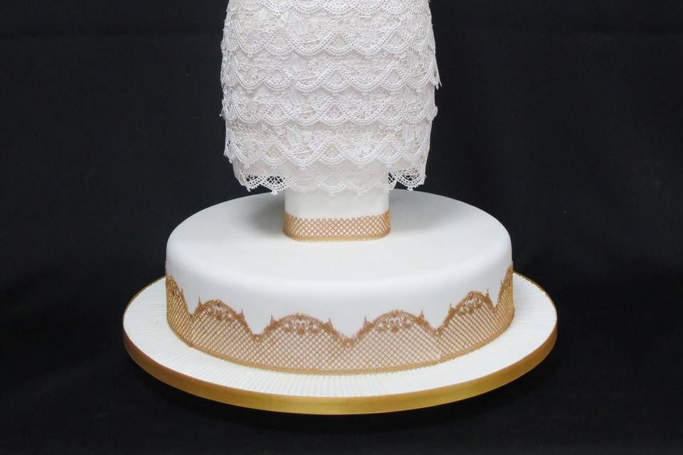 Wedding Cake by Crazy Cake