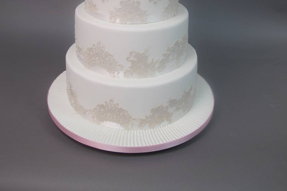 Wedding Cake by Crazy Cake