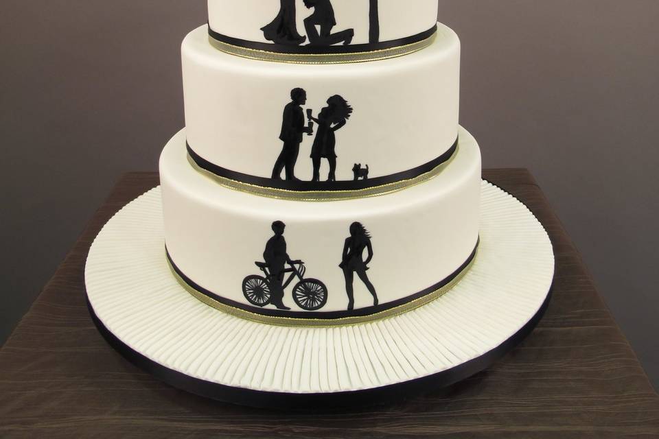 Wedding Cake by Crazy Cake