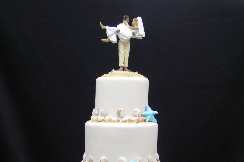 Wedding Cake by Crazy Cake