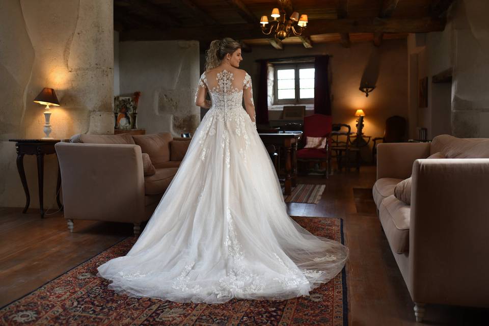 Portrait de la mariée