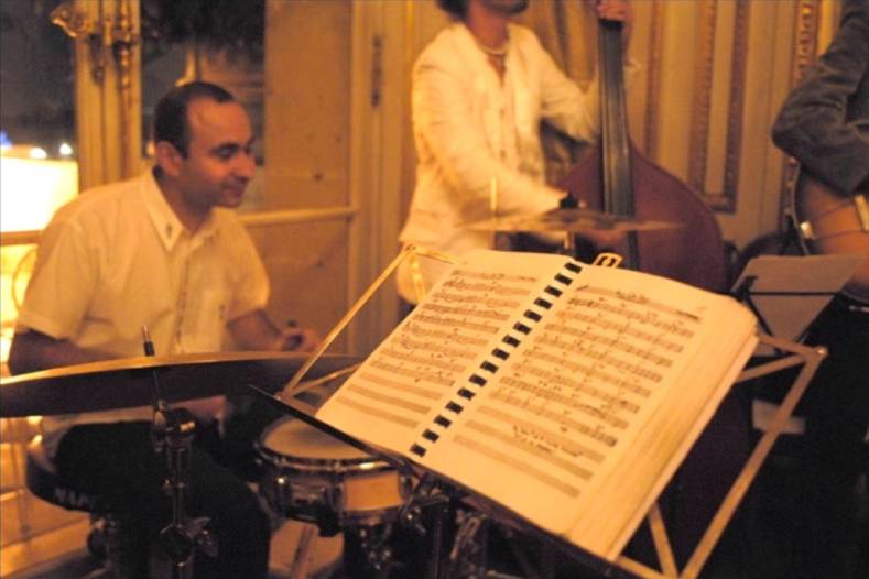 Orchestre jazz au Crillon