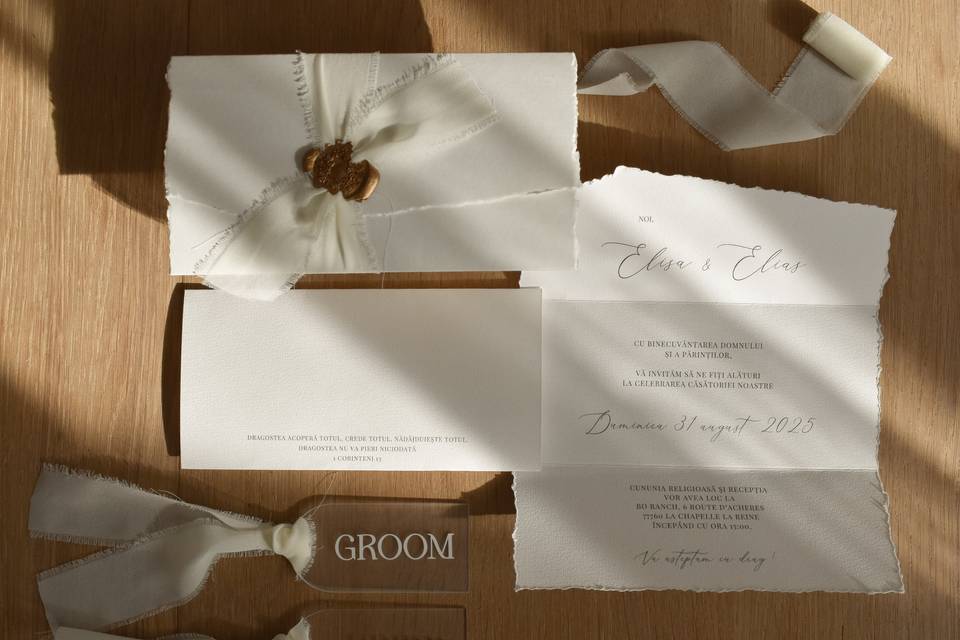 Invitation sans enveloppe