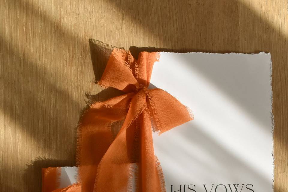 Carnet de vœux mariés