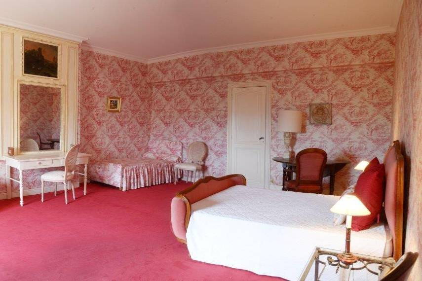 La grande chambre rose