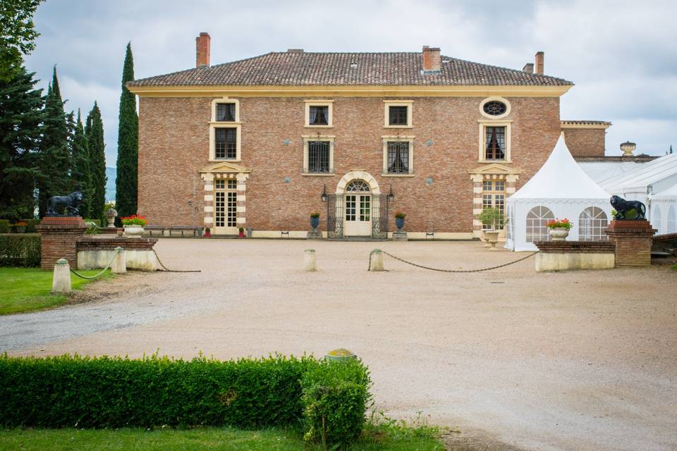 Château de Roques coté Nord