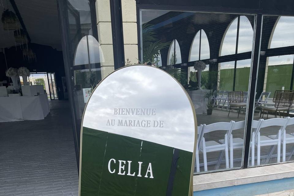 Miroir de bienvenue
