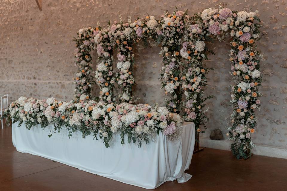 Table d'honneur