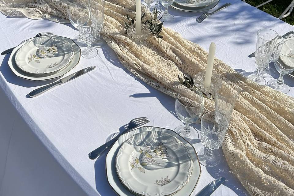Notre gamme porcelaine dorée