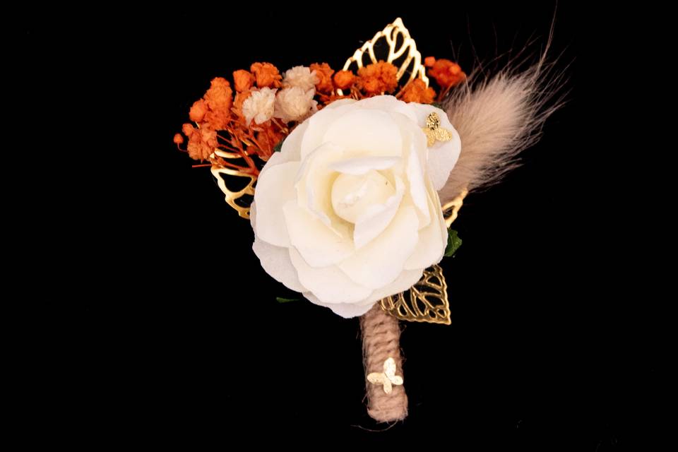 Boutonnière automne