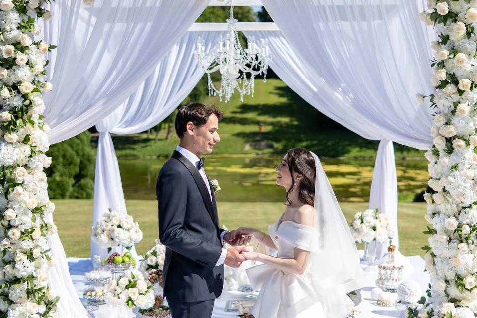 Wedding château de Baronville