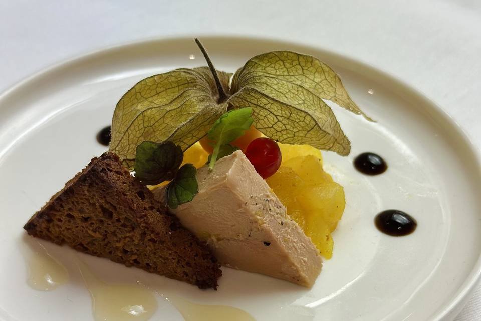 Mise en bouche foie gras