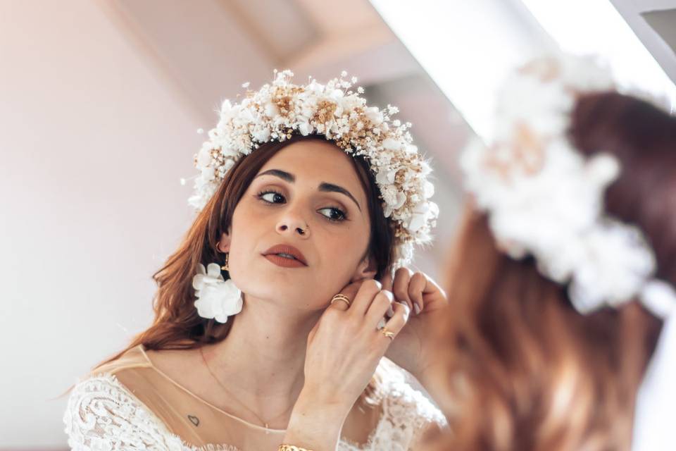 Crown mariée