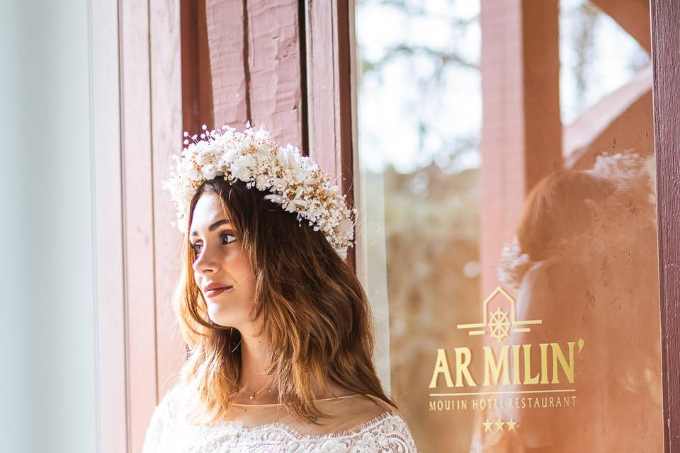 Crown mariée