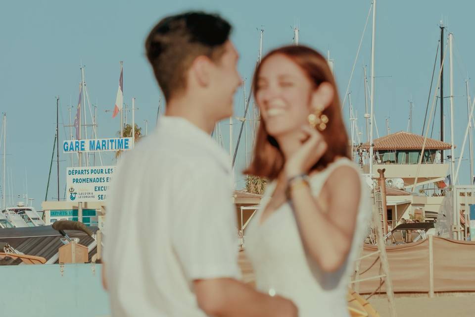 Couple à St Tropez