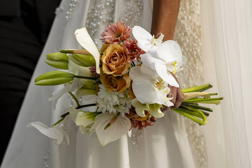 Bouquet destructuré