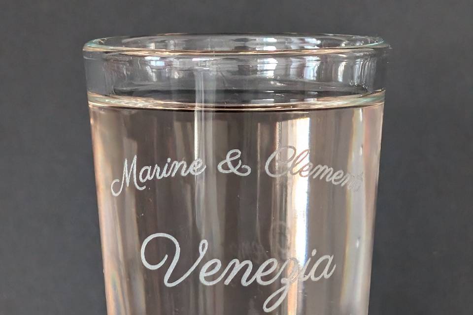 Verre gravé