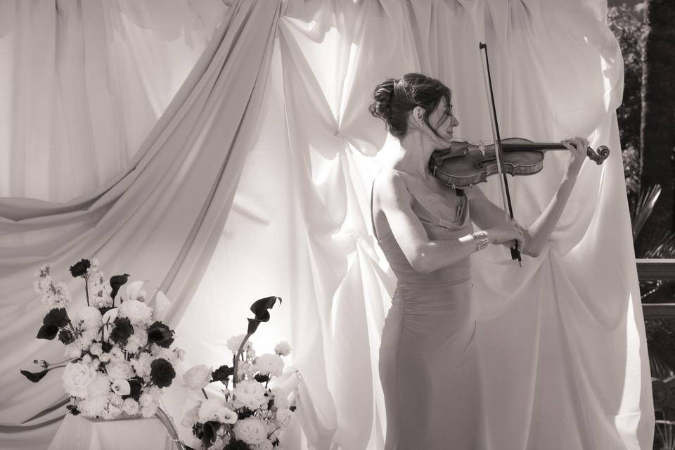 Violoniste au mariage