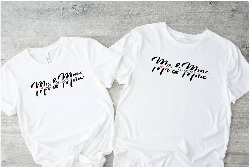 Tshirt mariage