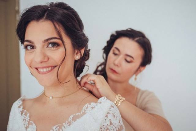Look de mariée plus simple